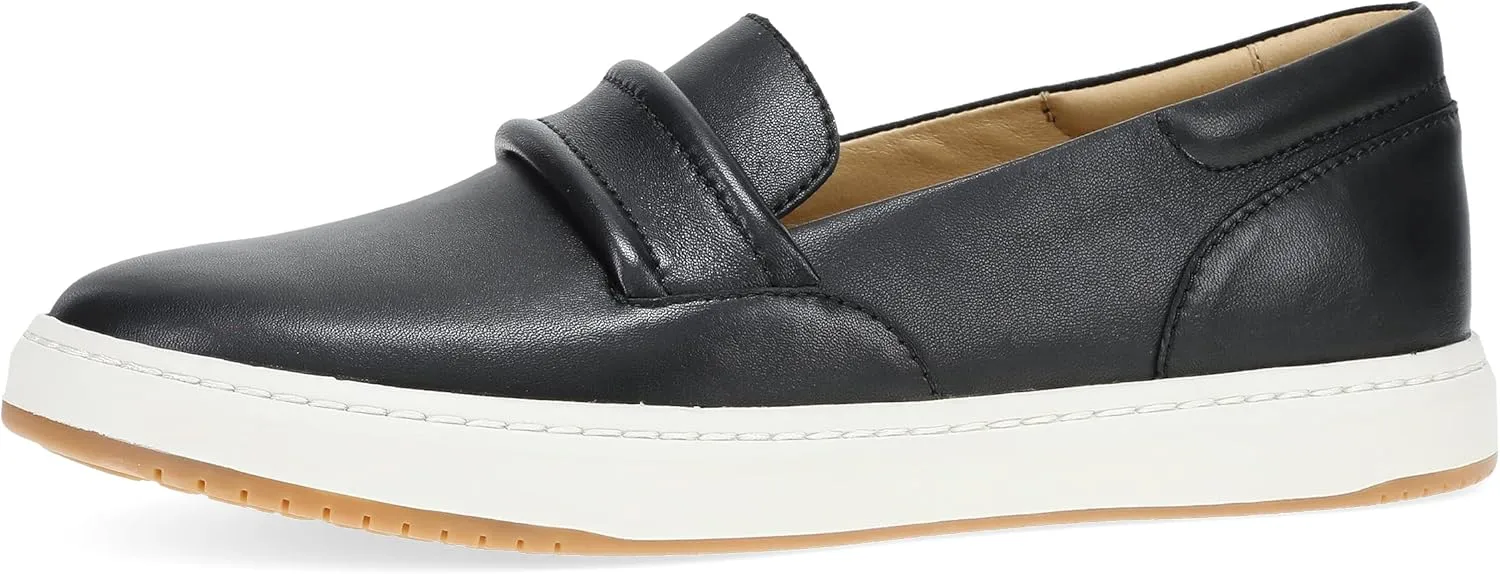 Dansko Josephine Leather Loafer Sneaker for Women - Light-Weight Everyday Active Shoe with Slip-Resistant Rubber Outsole