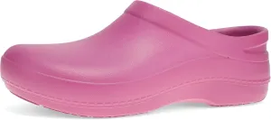 Dansko Kaci Occupational Mule Clog - Lightweight and Slip Resistant Made with Bio-Based EVA for Long-Lasting Wear - Great for Healthcare, Food Service, Landscaping Fuchsia 6.5-7 M US