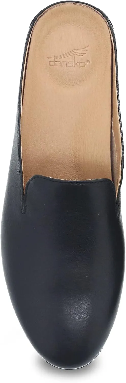 Dansko Lexie Slip-On Mules for Women - Comfortable Flat Shoes with Arch Support - Versatile Casual to Dressy Footwear - Lightweight Rubber Outsole