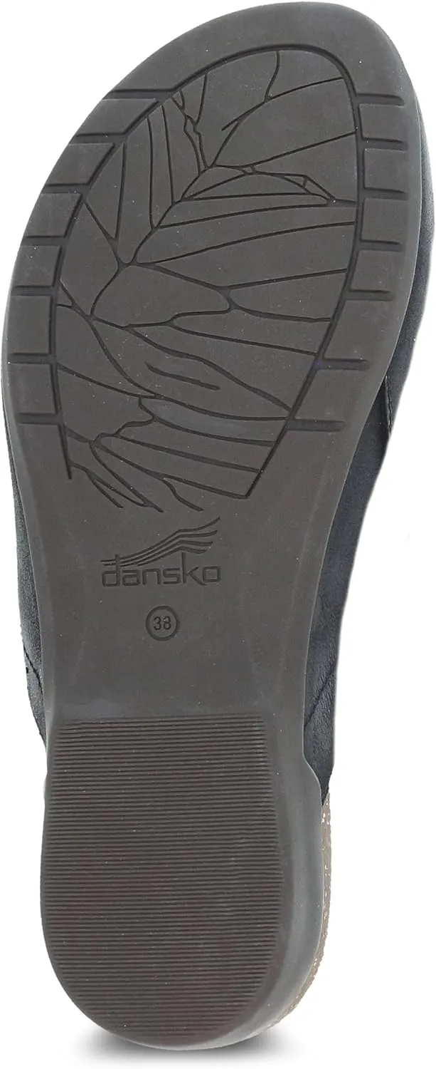Dansko Robbie Mule for Women - Memory Foam and Cork Footbed for Comfort and Arch Support – Versatile Casual to Dressy Footwear
