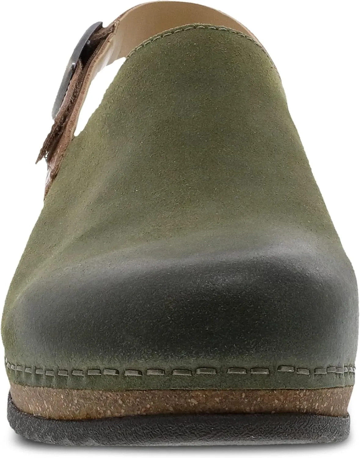 Dansko Women's Merrin Sling-Back Mule Clog-Dual Density Cork/EVA Midsole and Lightweight Rubber Outsole Provide a Comfortable Ride on Patented Stapled Construction