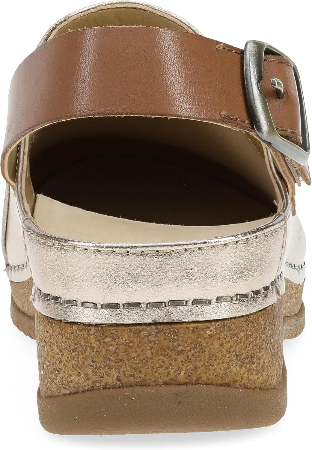 Dansko Women's Merrin Sling-Back Mule Clog-Dual Density Cork/EVA Midsole and Lightweight Rubber Outsole Provide Durable and Comfortable Ride on Patented Stapled Construction
