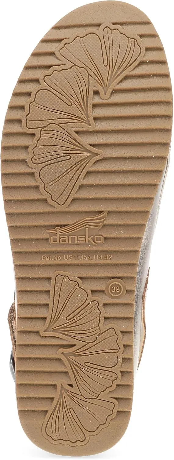 Dansko Women's Merrin Sling-Back Mule Clog-Dual Density Cork/EVA Midsole and Lightweight Rubber Outsole Provide Durable and Comfortable Ride on Patented Stapled Construction