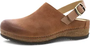 Dansko Women's Merrin Sling-Back Mule Clog-Dual Density Cork/EVA Midsole and Lightweight Rubber Outsole Provide Durable and Comfortable Ride on Patented Stapled Construction
