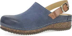 Dansko Women's Merrin Sling-Back Mule Clog-Dual Density Cork/EVA Midsole and Lightweight Rubber Outsole Provide Durable and Comfortable Ride on Patented Stapled Construction