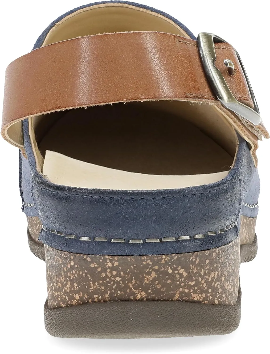 Dansko Women's Merrin Sling-Back Mule Clog-Dual Density Cork/EVA Midsole and Lightweight Rubber Outsole Provide Durable and Comfortable Ride on Patented Stapled Construction