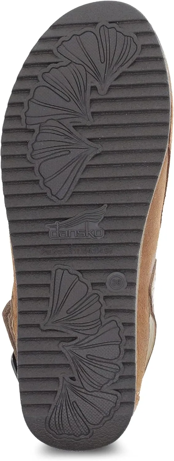 Dansko Women's Merrin Sling-Back Mule Clog-Dual Density Cork/EVA Midsole and Lightweight Rubber Outsole Provide Durable and Comfortable Ride on Patented Stapled Construction