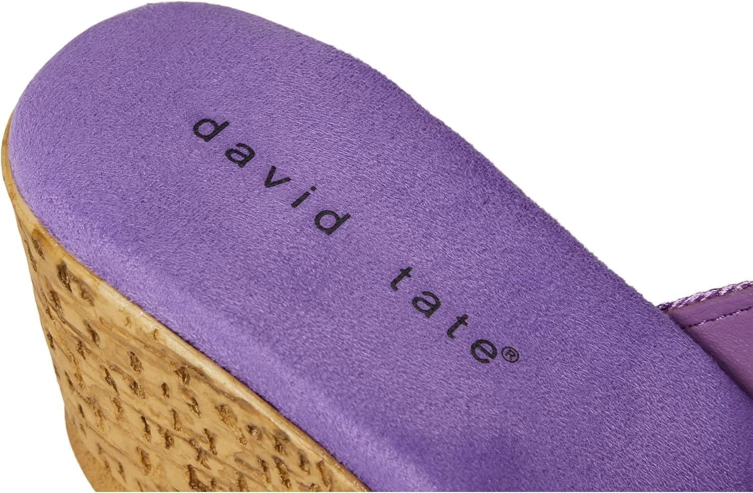 David Tate Womens Vibe Braided Slide Sandals