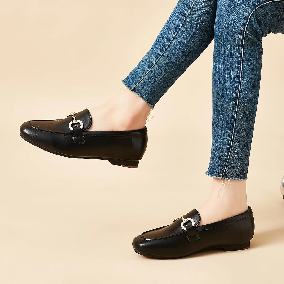 DeYashopin Womens Loafers Shoes Fashion Low Heel Slip on Shoes Comfortable Driving Flats