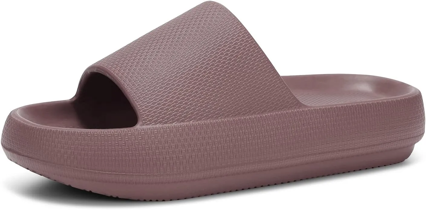 Dirk Slides for Women and Men Sandals Pillow Slippers Shower shoes Cushioned Cloud Slides