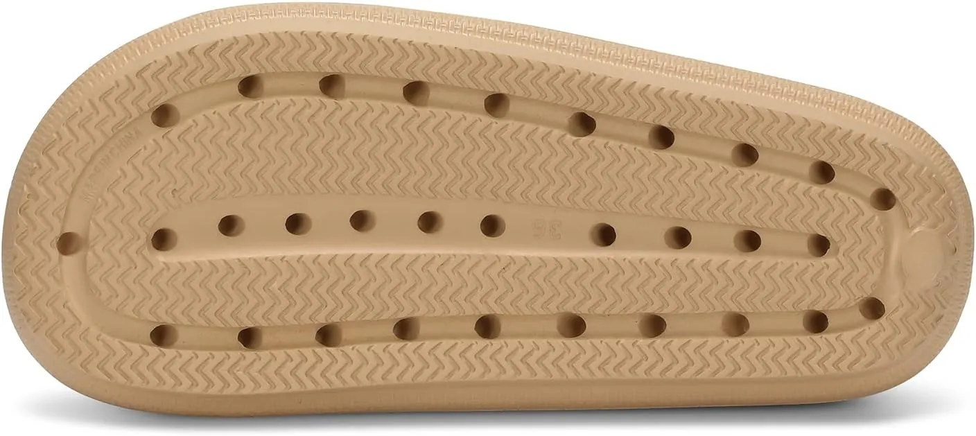 Dirk Slides for Women and Men Sandals Pillow Slippers Shower shoes Cushioned Cloud Slides