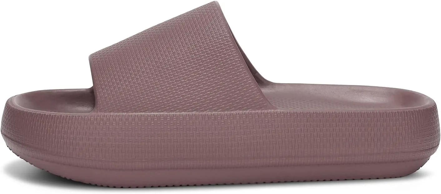 Dirk Slides for Women and Men Sandals Pillow Slippers Shower shoes Cushioned Cloud Slides