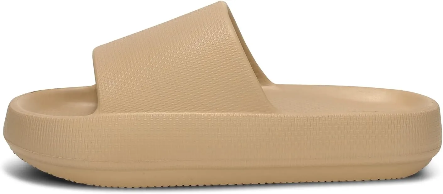 Dirk Slides for Women and Men Sandals Pillow Slippers Shower shoes Cushioned Cloud Slides