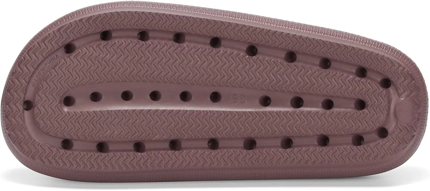Dirk Slides for Women and Men Sandals Pillow Slippers Shower shoes Cushioned Cloud Slides