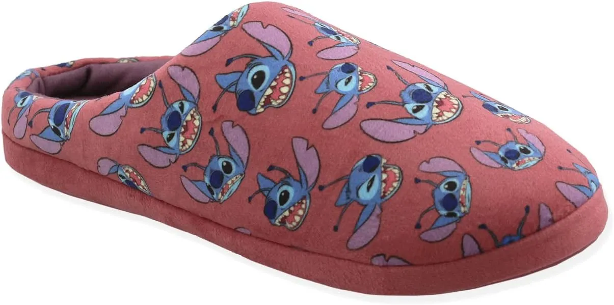 Disney Lilo & Stitch Adult Women's Scuff Slide On Slippers