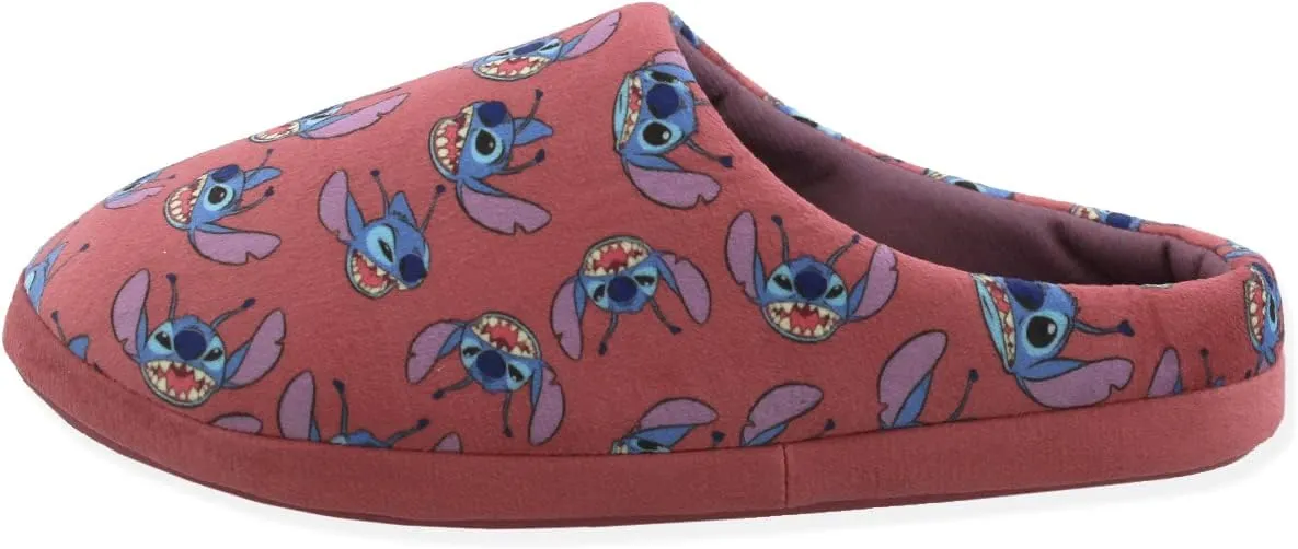Disney Lilo & Stitch Adult Women's Scuff Slide On Slippers