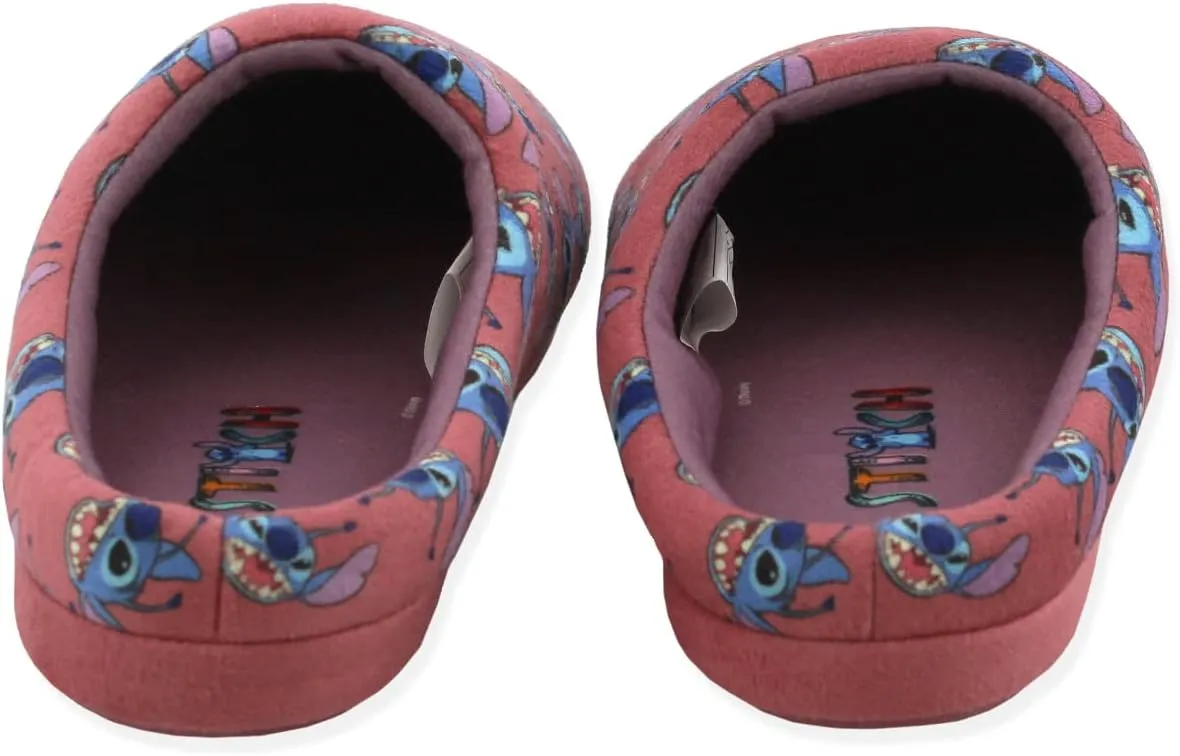 Disney Lilo & Stitch Adult Women's Scuff Slide On Slippers