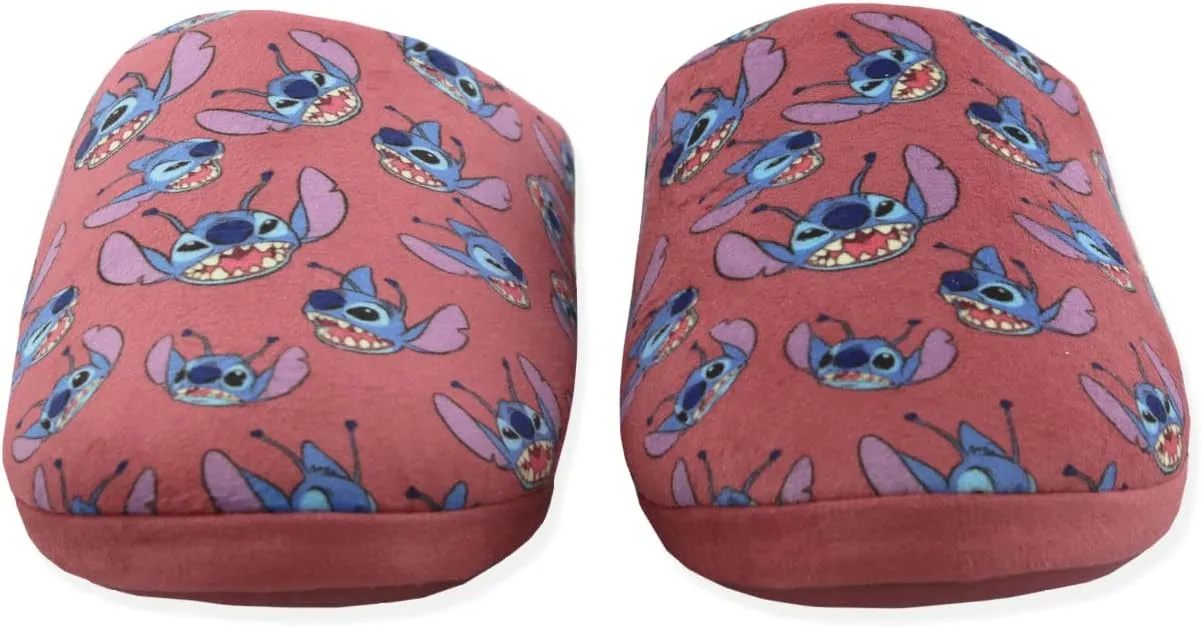Disney Lilo & Stitch Adult Women's Scuff Slide On Slippers