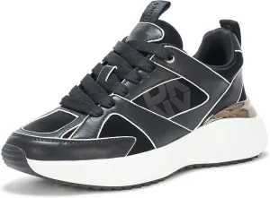 DKNY Women's Zofi Lace Up Sneaker with Logo