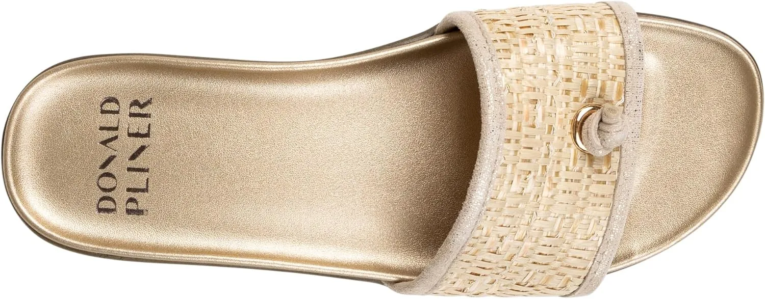 Donald Pliner Women’s FARRAH Slide Sandal – 1.25” Platform, Comfortable Sandals for Women, Casual Spring & Summer Sandals for Women, Open Toe Shoes for Women