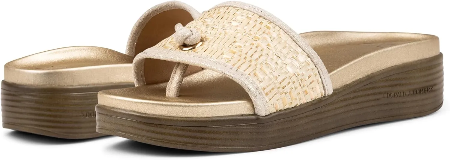 Donald Pliner Women’s FARRAH Slide Sandal – 1.25” Platform, Comfortable Sandals for Women, Casual Spring & Summer Sandals for Women, Open Toe Shoes for Women