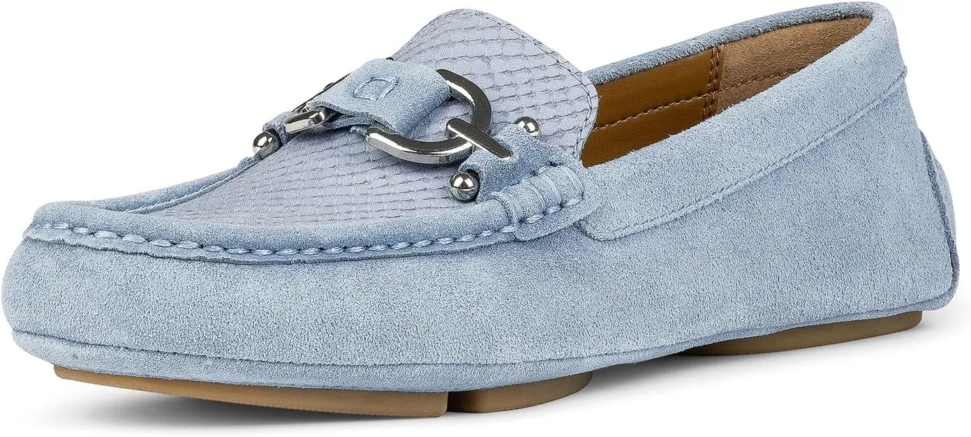 Donald Pliner Women’s Rayna Driving Style Loafer - 0.5” Heel, Driver Loafers for Women, Slip On Women’s Shoe