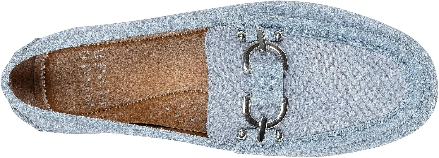 Donald Pliner Women’s Rayna Driving Style Loafer - 0.5” Heel, Driver Loafers for Women, Slip On Women’s Shoe