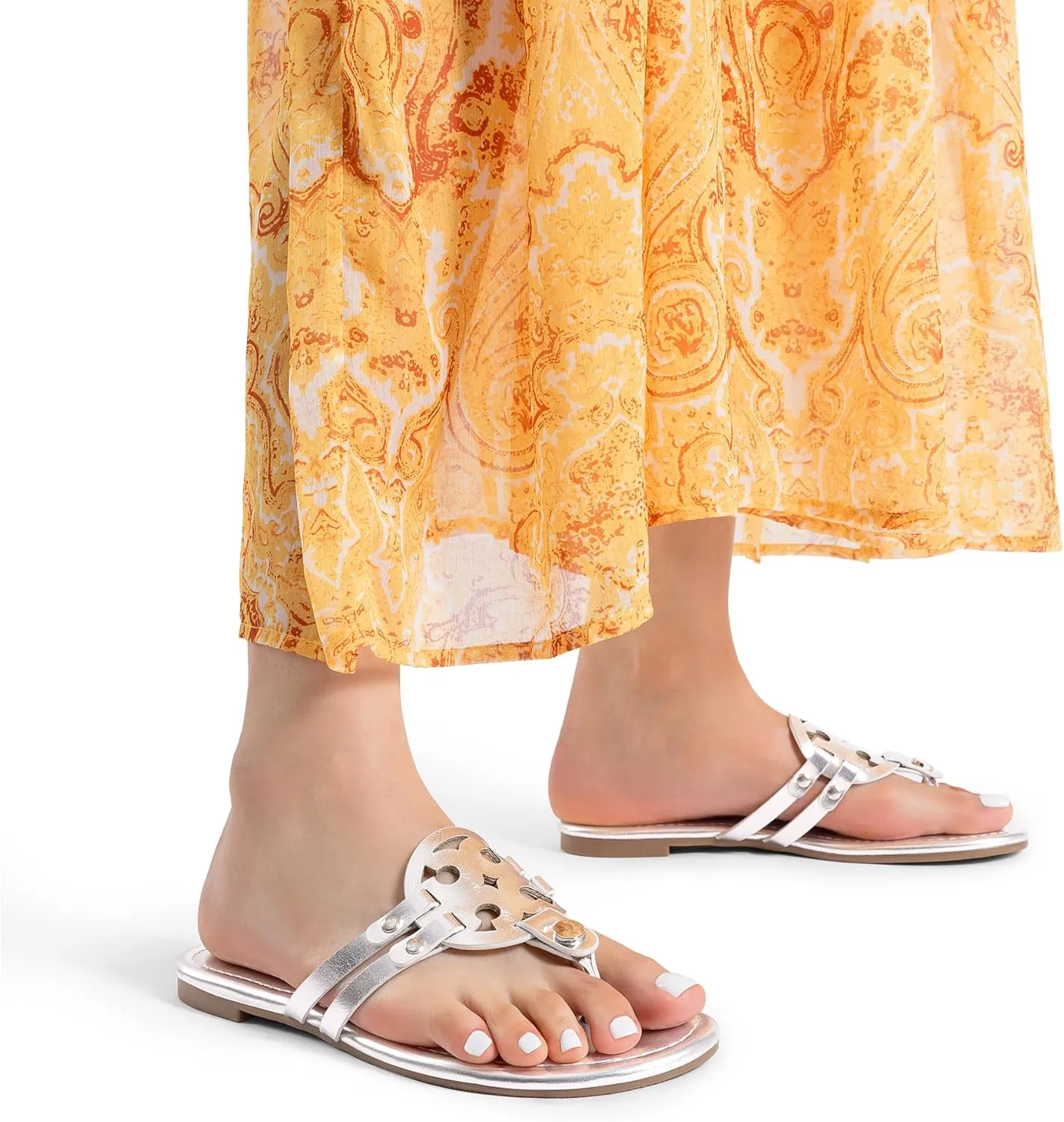 DREAM PAIRS Flip Flops for Women Comfortable Thong Flat Sandals for Summers Dress Beach