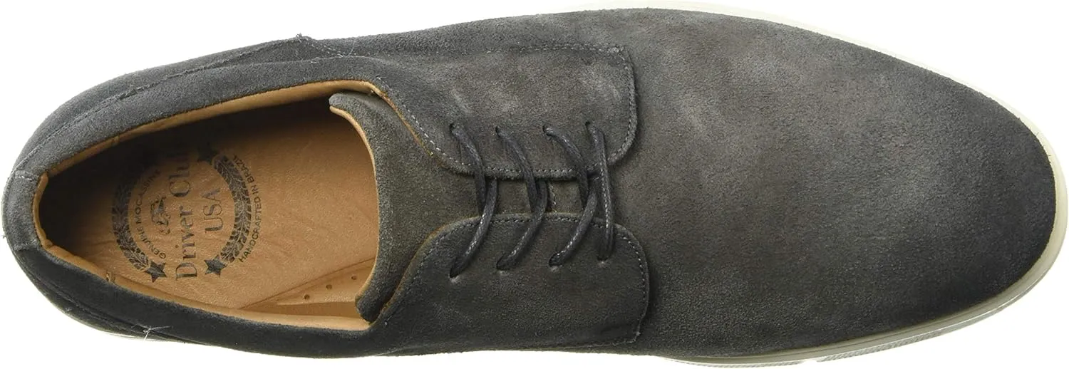 Driver Club USA Men's Leather Naples Light Weight Technology Oxford Laceup Sneaker