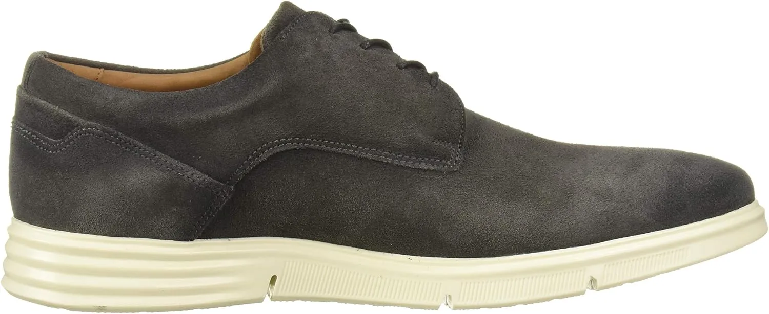 Driver Club USA Men's Leather Naples Light Weight Technology Oxford Laceup Sneaker