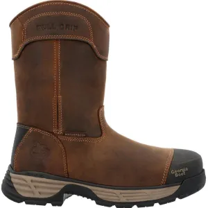 Durablend Edge 10" Waterproof Alloy Toe Pull On Work Boot