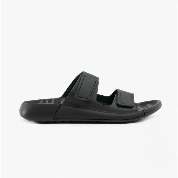 ECCO 2ND COZMO Womens Leather Mule Sandals Black