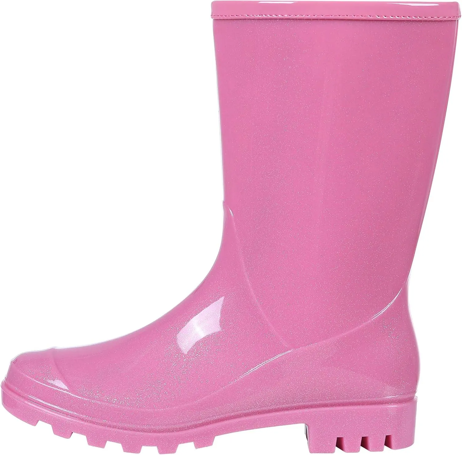 Evshine Women's Mid Calf Rain Boots Waterproof Garden Shoes