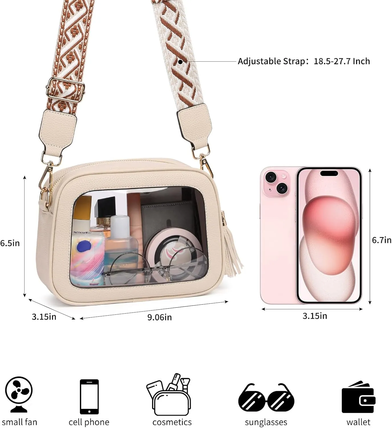 FALAN MULE Crossbody Bags for Women Trendy Vegan Leather Hobo Purses Shoulder Handbags