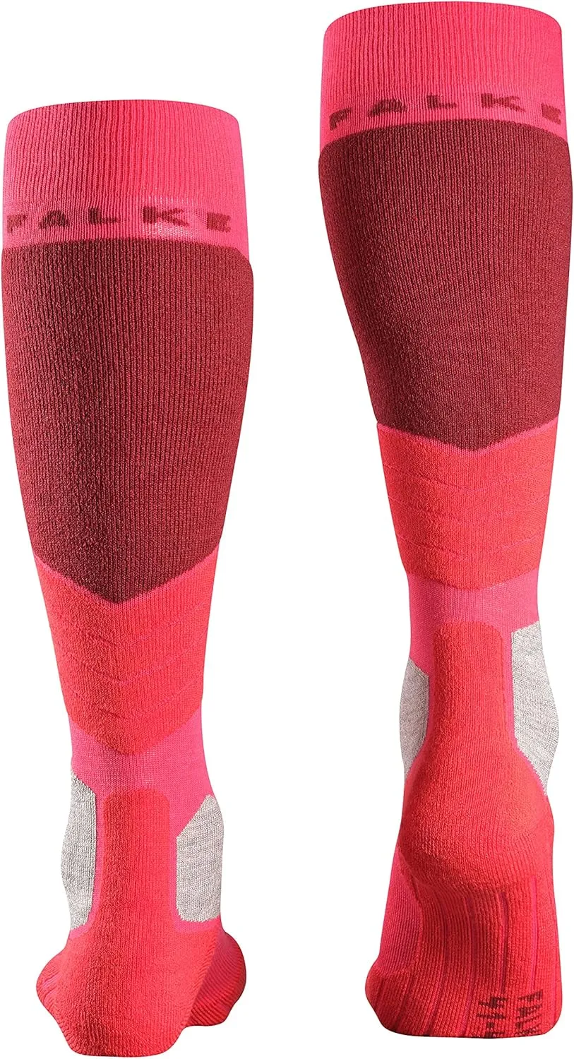 FALKE Women's SK2 Intermediate Ski Socks, Quick Dry, Merino Wool, 1 Pair