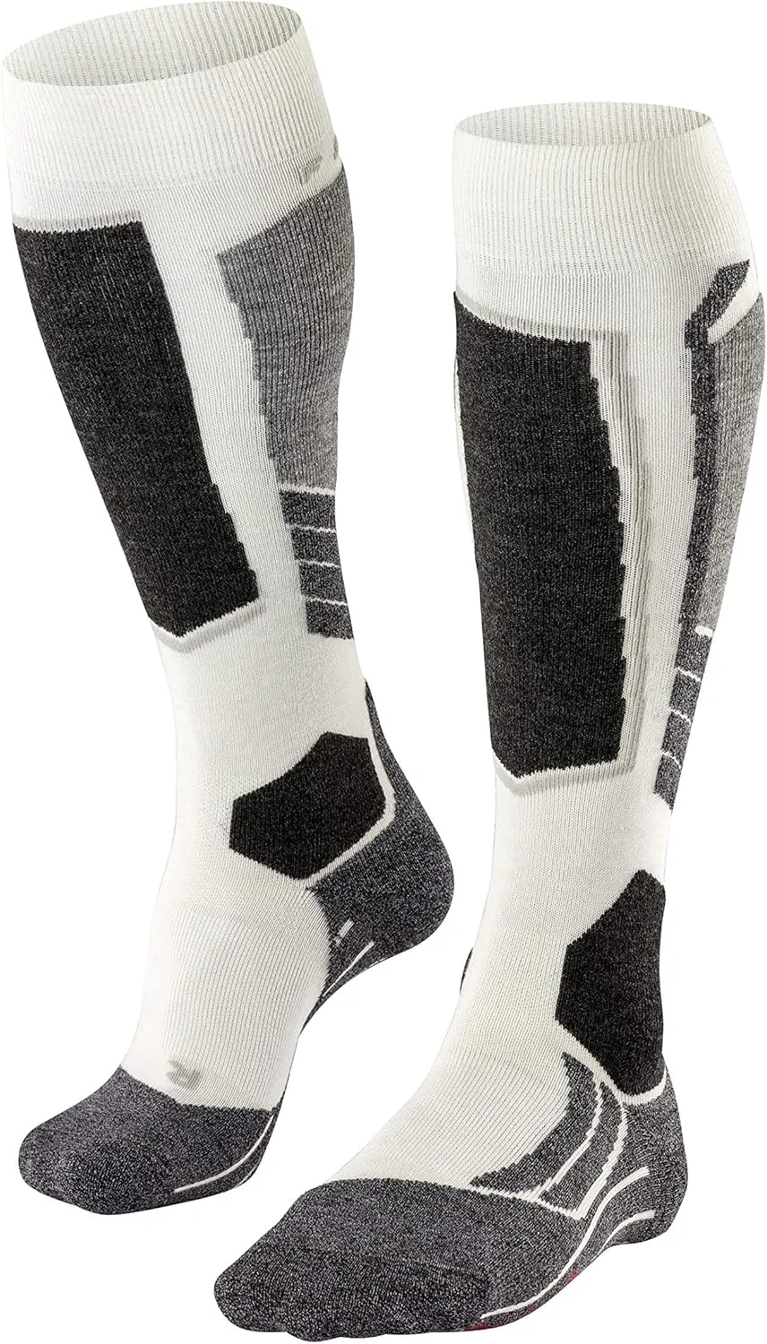 FALKE Women's SK2 Intermediate Ski Socks, Warming, Quick Dry Merino Wool, 1 Pair