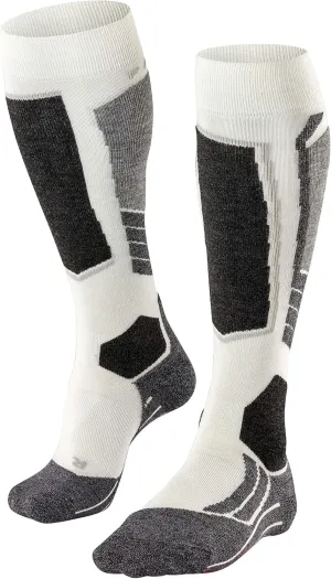 FALKE Women's SK2 Intermediate Ski Socks, Warming, Quick Dry Merino Wool, 1 Pair