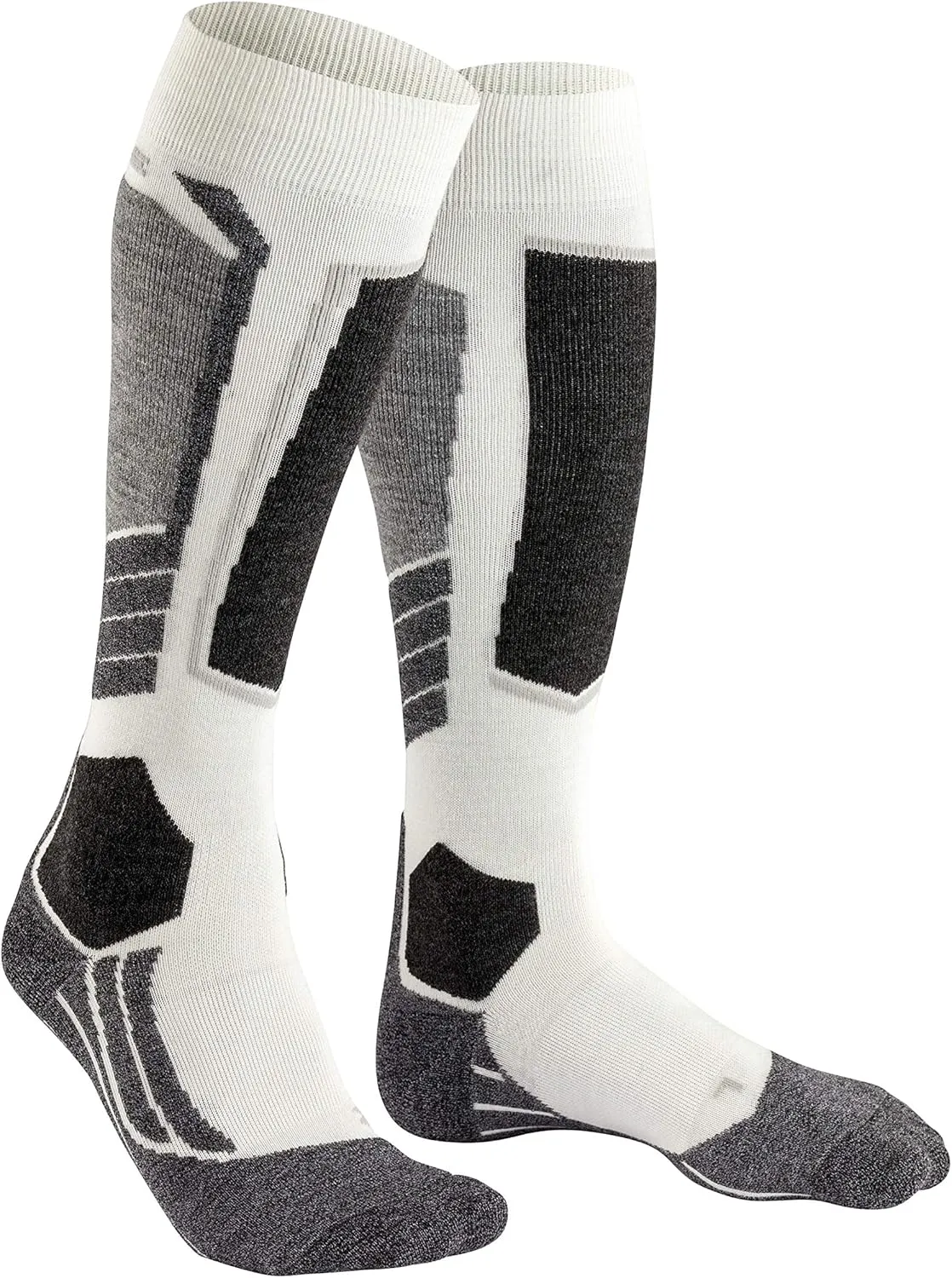 FALKE Women's SK2 Intermediate Ski Socks, Warming, Quick Dry Merino Wool, 1 Pair