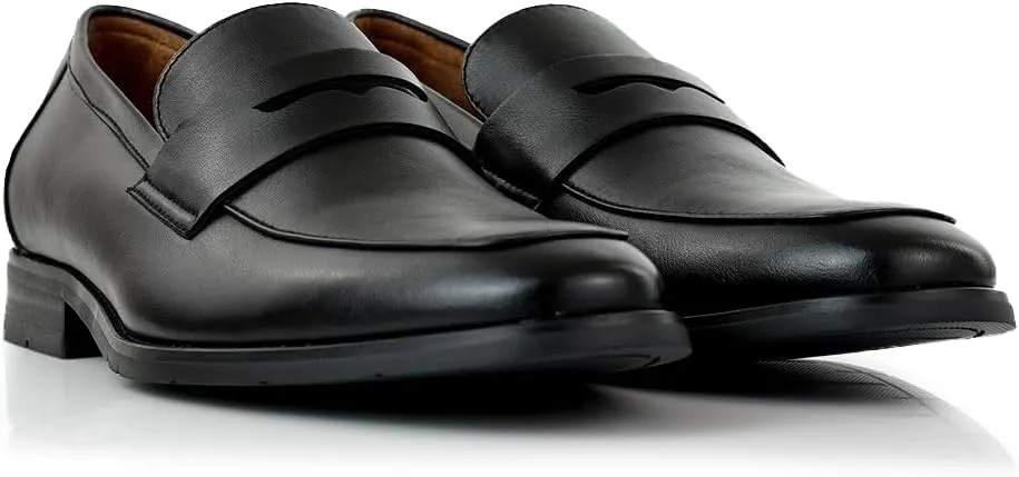 Ferro Aldo Dylan MFA19671 Classic Moc-Toe Penny Loafers for Men