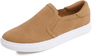FEVERSOLE Women's Casual Slip On Sneaker Comfort Walking Loafer Flats