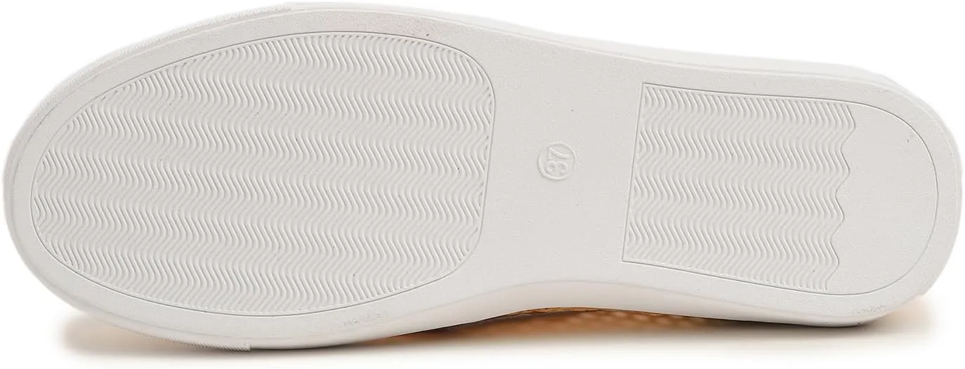 FEVERSOLE Women's Casual Slip On Sneaker Comfort Walking Loafer Flats