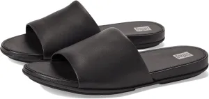 FitFlop Women's Gracie Leather Pool Slides Mule