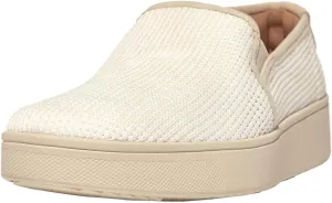 FitFlop Women's Rally Open-mesh Slip-on Skate Trainers Sneaker