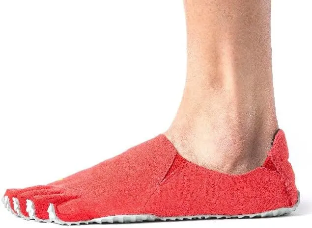 FiveFingers CVT Lb Trainers Thin Sole with Toe Rock Running Trekking Yoga Training Light Blue Hemp Rubber Size