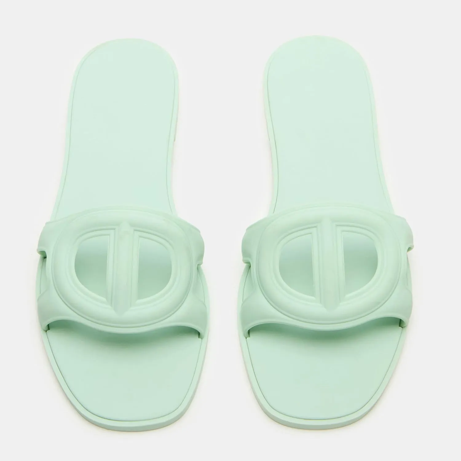 Flat Slide Sandals for Women Summer Open Round Toe Slippers Comfortable Slip On Beach Slides Shoes