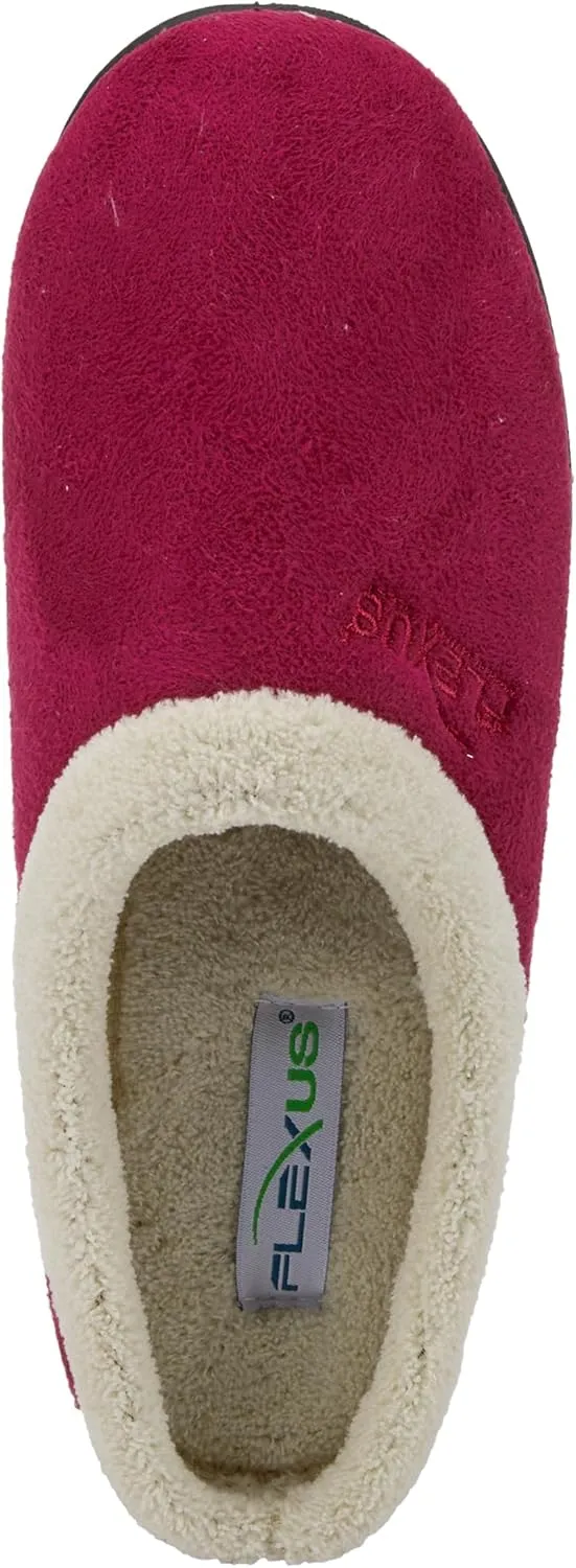 Flexus Spring Step Ivana Indoor Slipper For Women - Slip On House Slippers For Woman With Contrast Collar - Slip Proof Clogs For Women