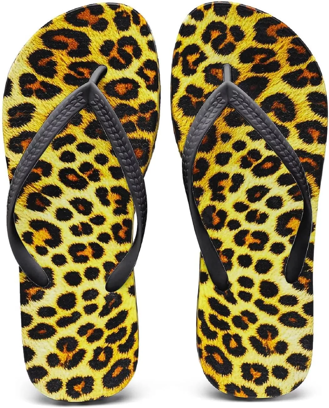 Flip Flops for Women Slip on Walking Thong Sandals Arch Support Beach Pool Slide Slippers