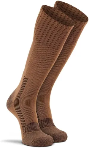 Fox River Men's Wick Dry Maximum Mid Calf Military Sock, 3 Pack (Coyote Brown