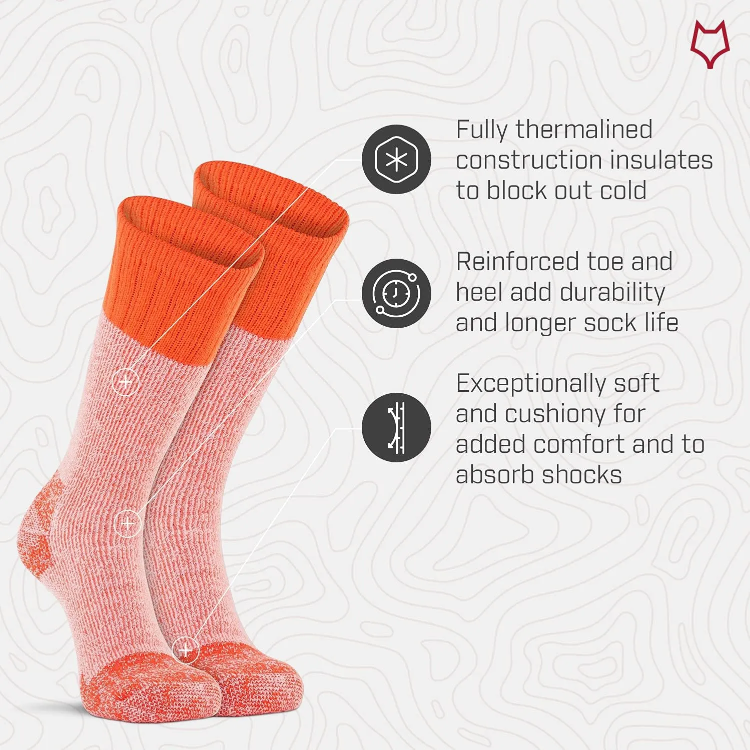 Fox River Wick Dry Outlander Heavyweight Boot & Field Mid-Calf Socks