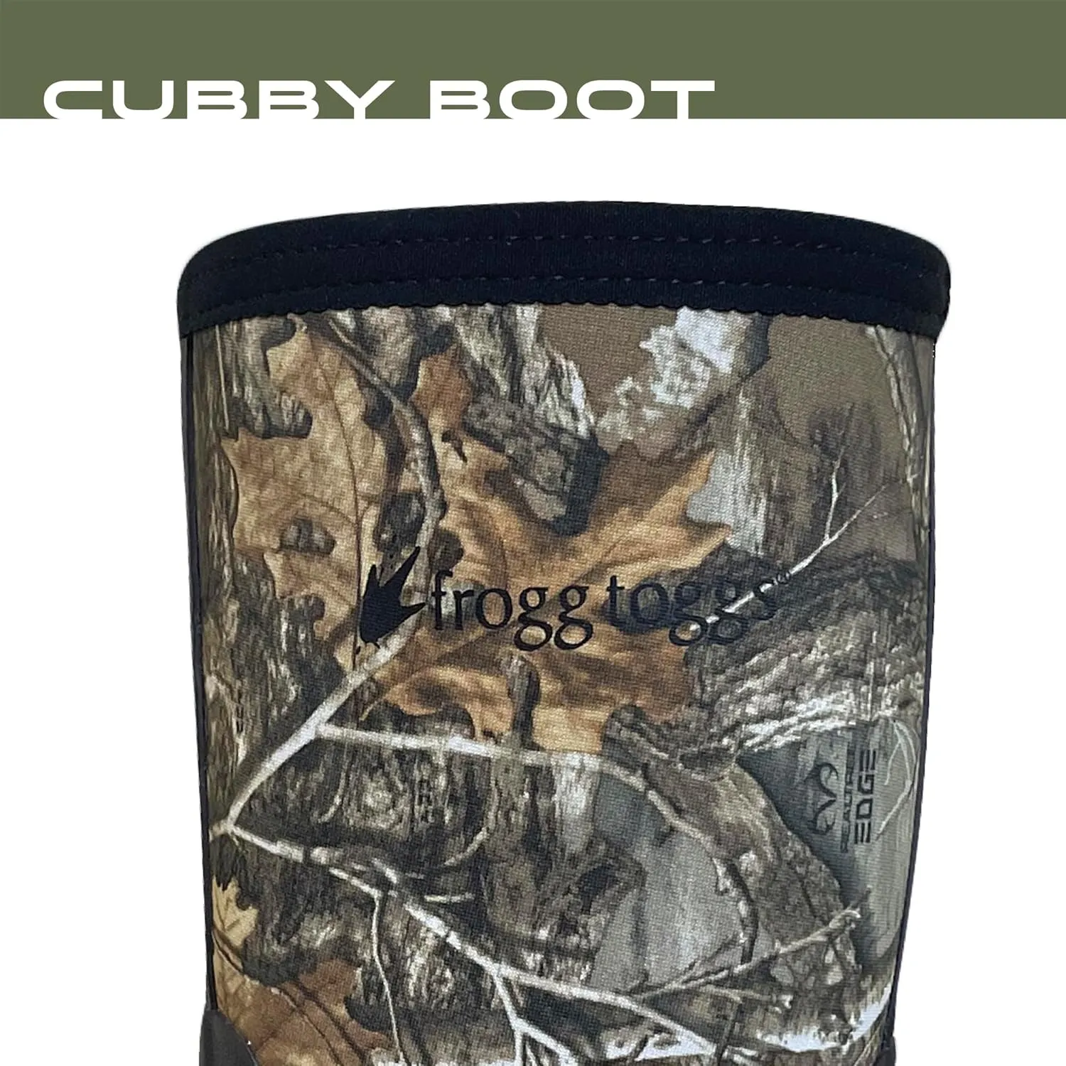 FROGG TOGGS Cubby Kids 100% Waterproof Rubber Boot with Neoprene Upper